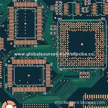 4-layer PCB Board with 2.0mm Thickness, Blind Vias and Immersion Gold